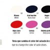 Satin color dyes